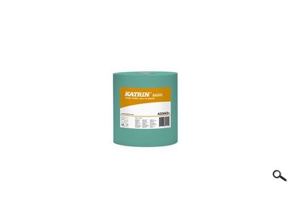 RUČNÍKY PAPÍROVÉ KATRIN Basic M zelené Ø 190 1vrst. produkt 97907387