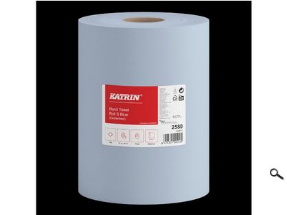 RUČNÍKY PAPÍROVÉ MIDI KATRIN S modré Ø 135mm 1vrst. produkt 97907385