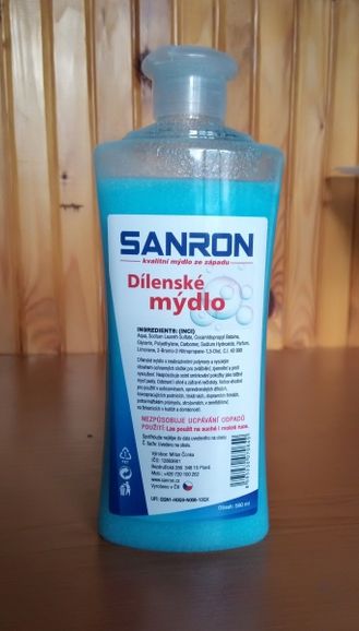 SANRON DÍLENSKÉ TEKUTÉ MÝDLO 500ml produkt 97910555