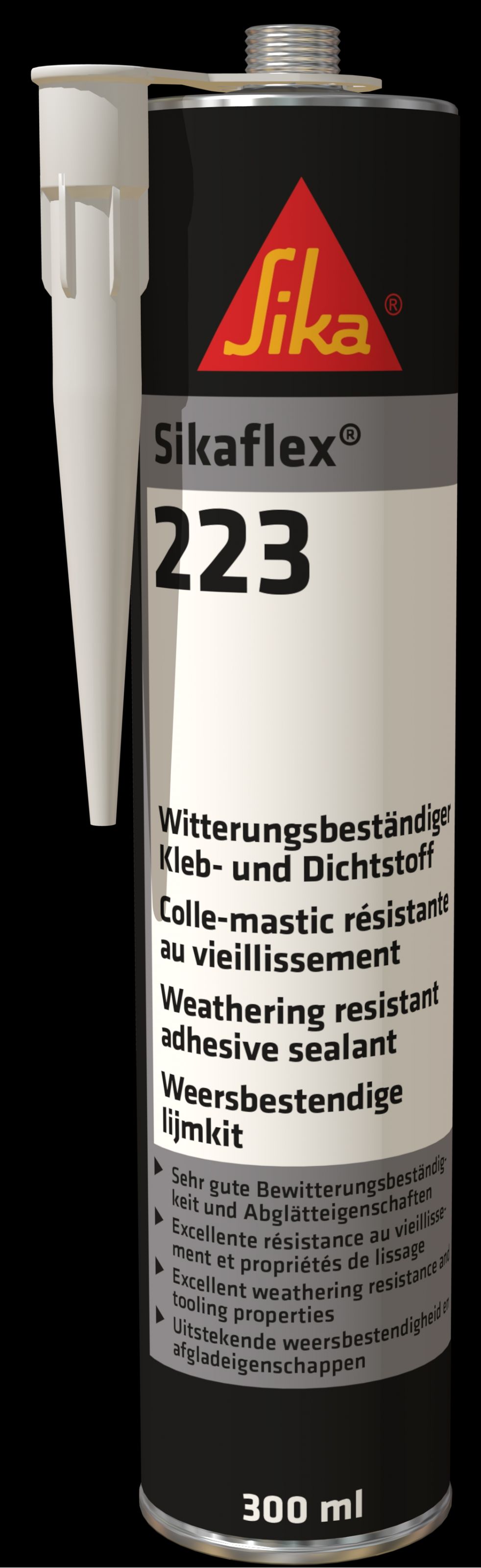 SIKAFLEX 223 černý 300ml 525949 č.pl.5500101257, 5500111341, 5500114988 * výprodej * produkt HB000260902
